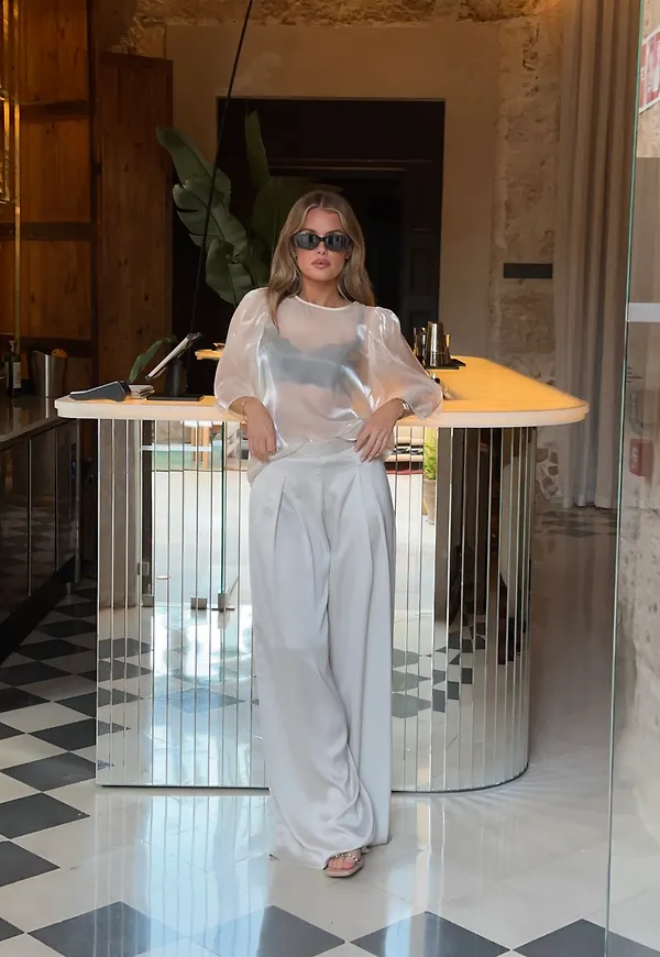 Renae Satin Trousers