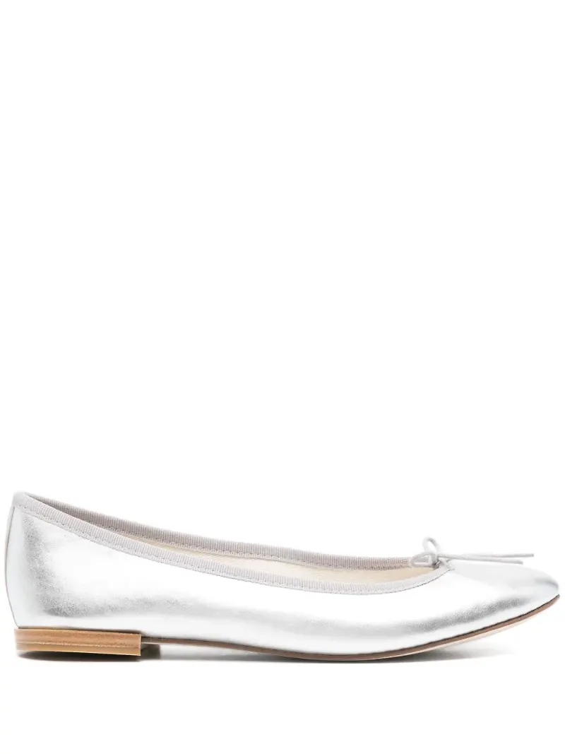 Repetto Cendrillon ballerinaskor - Silverfärgad