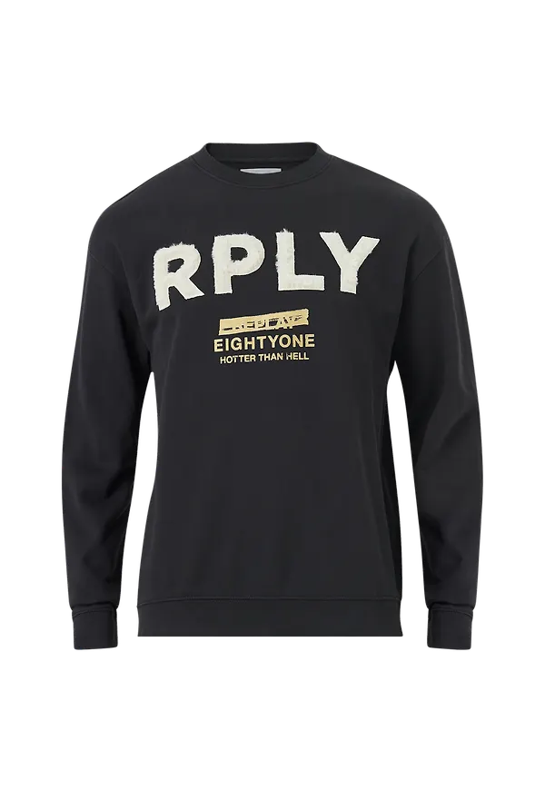 Replay - Sweatshirt - Svart