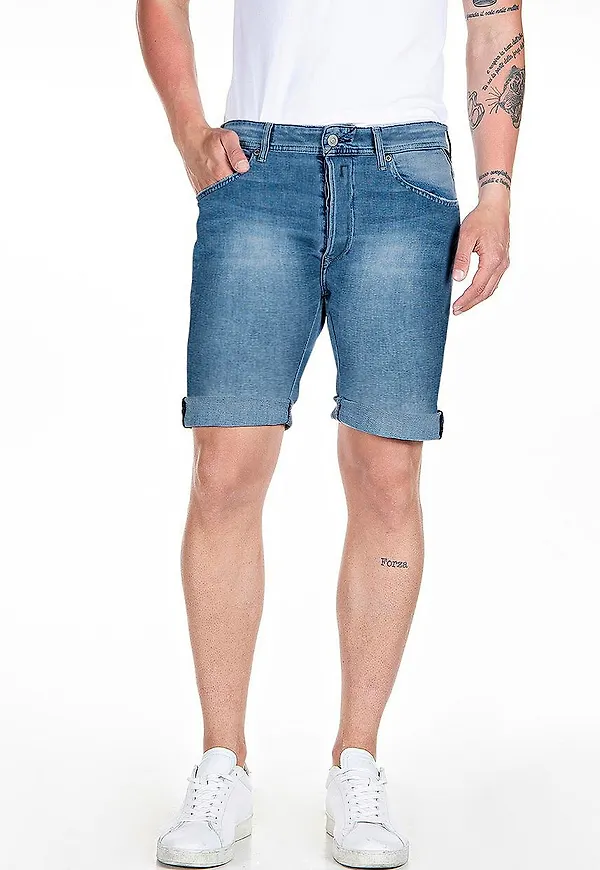 Replay - Jeansshorts Rbj.981 - Blå