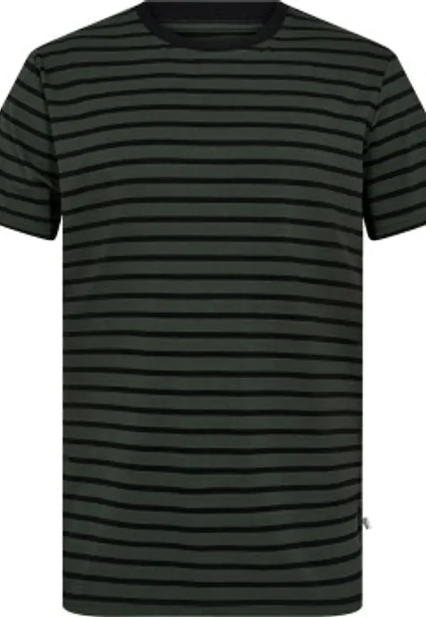 Resteröds Bamboo Crew Neck Grönrandig Large Herr