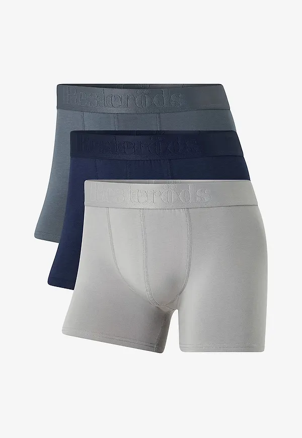 Resteröds - Boxer Bamboo 3-Pack Regular Leg - Flerfärgad