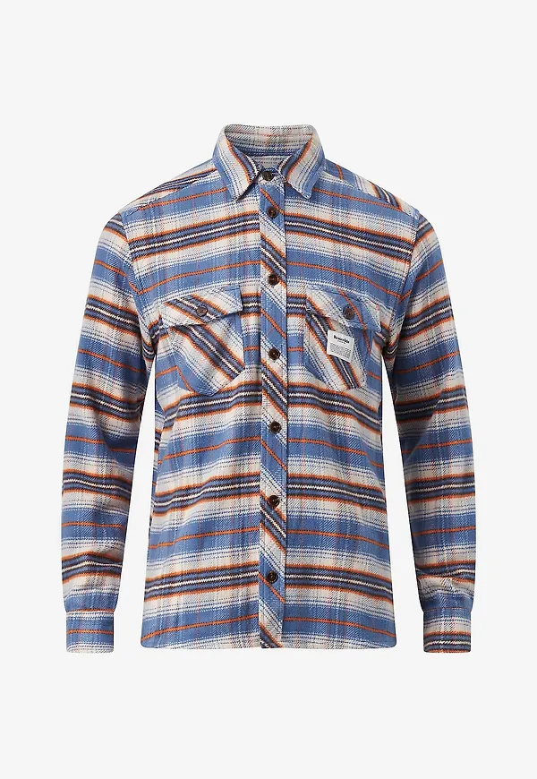 Resteröds - Skjorta Flannel Shirt - Blå