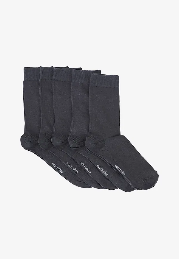 Resteröds - Strumpor i 5-pack - Grå