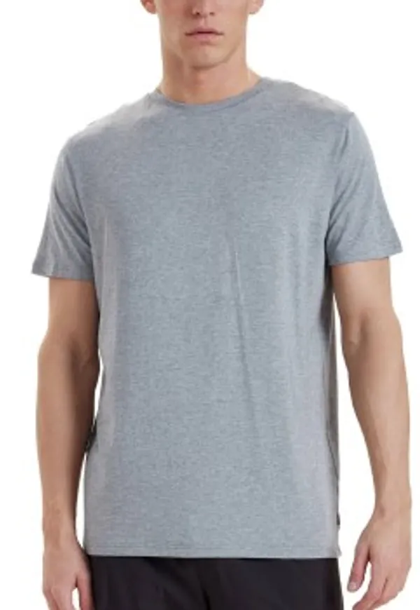 Resteröds Bamboo Crew Neck Grå Small Herr