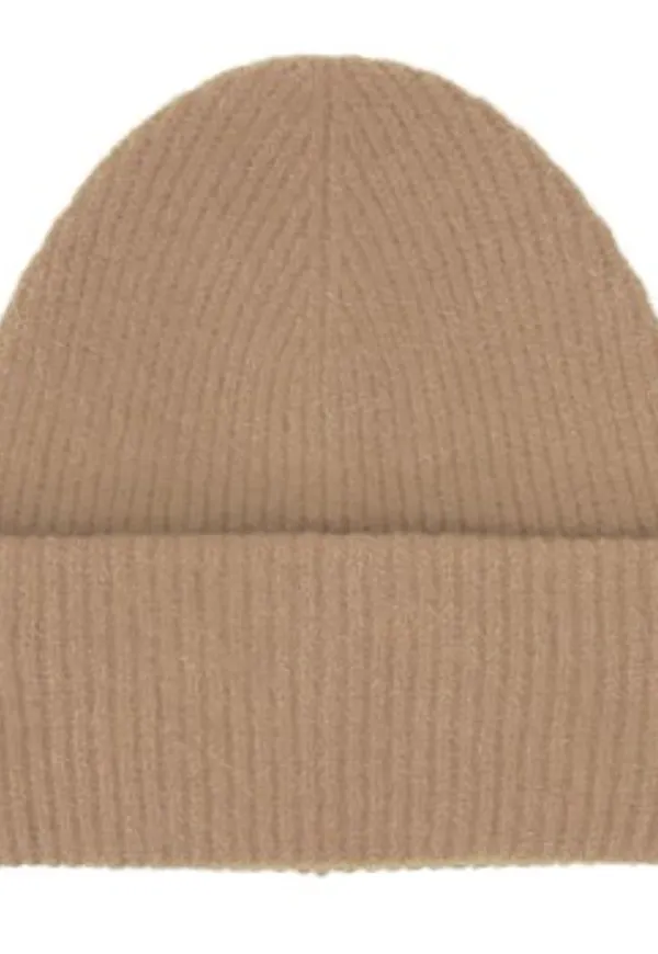 Resteröds Chunky Beanie Beige merinoull One Size