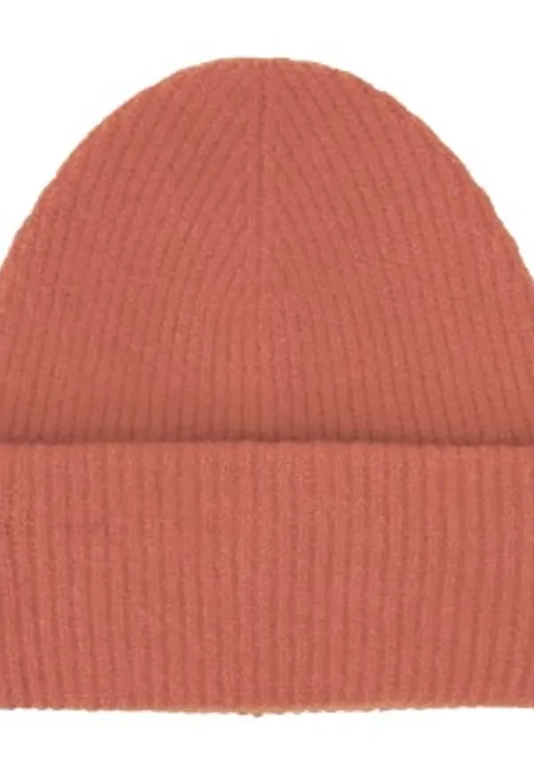 Resteröds Chunky Beanie Rostorange merinoull One Size