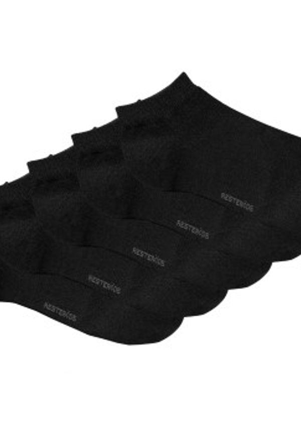 Resteröds Strumpor 3P Bamboo Ankle Socks Vit Strl 41/46