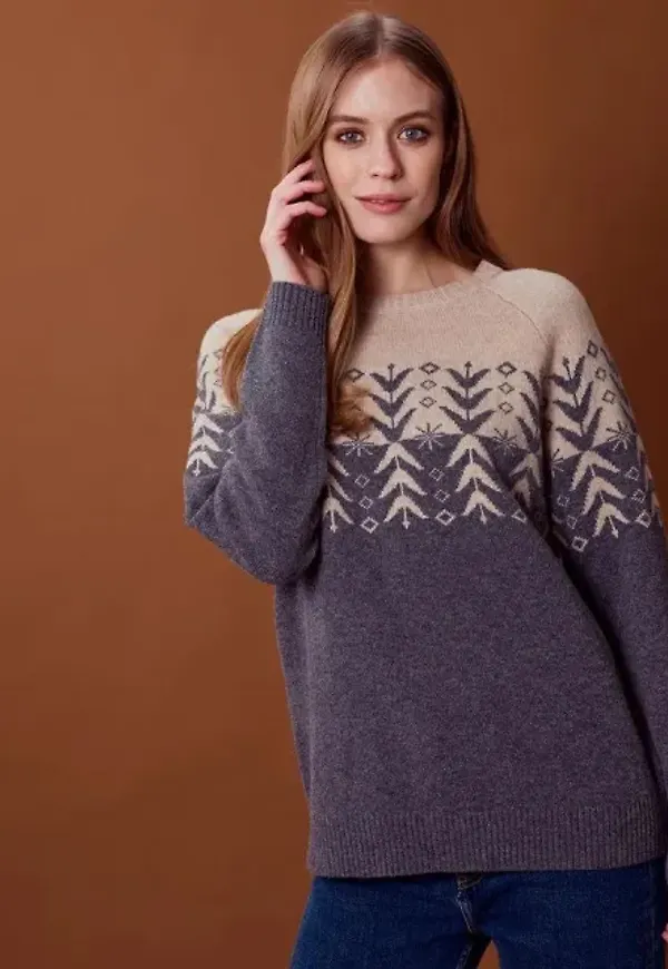 Retro Jumper - Saga Beige