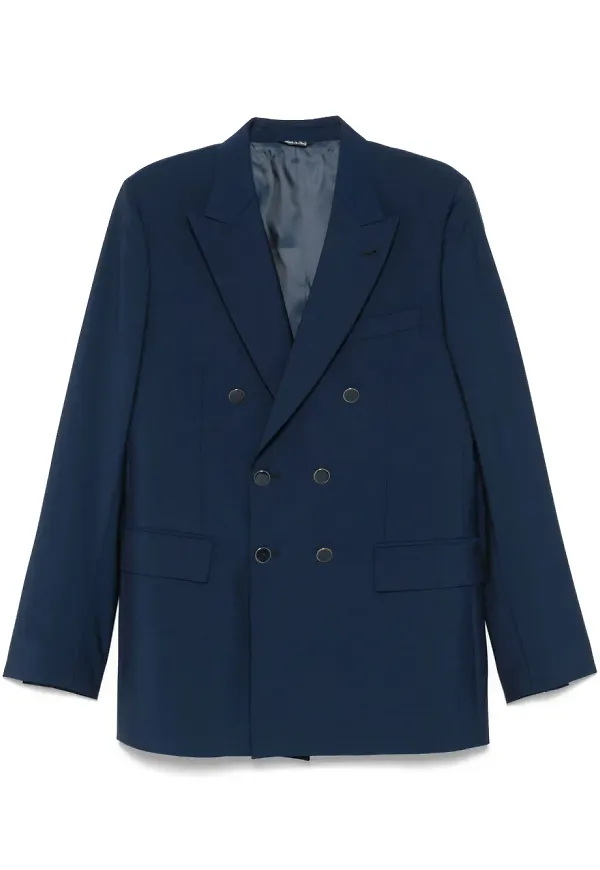 Reveres 1949 dubbelknäppt blazer - Blå