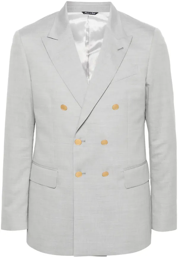 Reveres 1949 dubbelknäppt blazer - Grå
