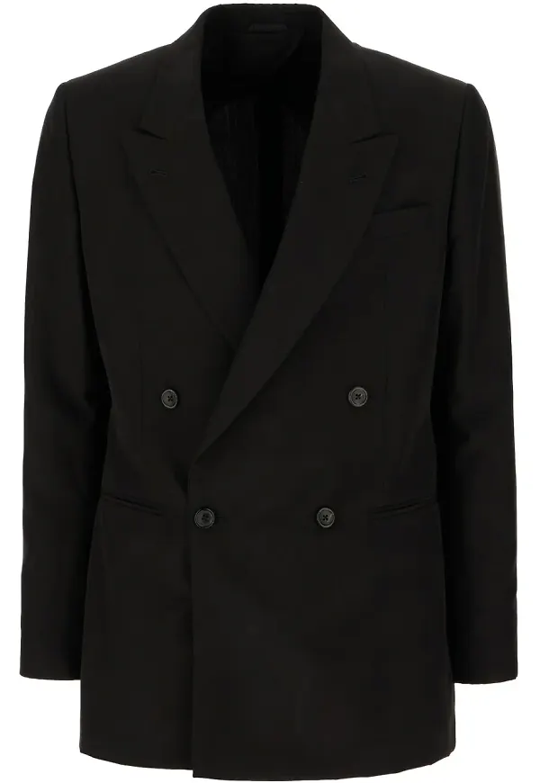 Reveres 1949 dubbelknäppt blazer - Svart