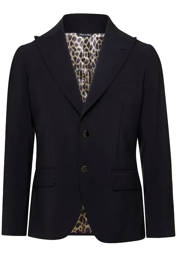 Reveres 1949 enkelknäppt blazer - Svart