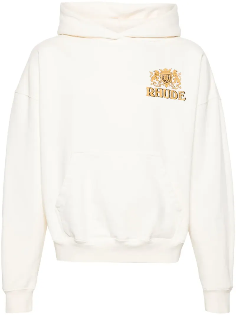 RHUDE Cresta Cigar hoodie - Vit