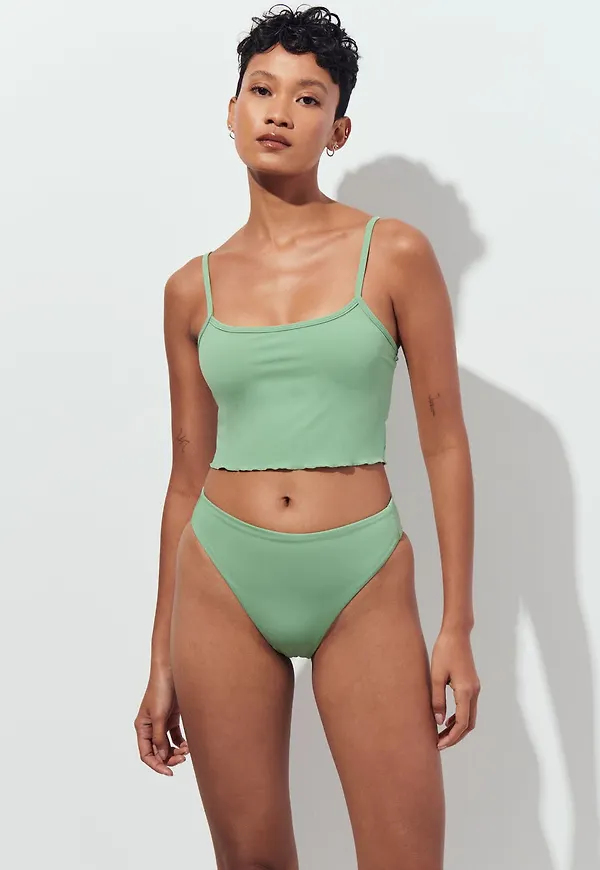 Rib highwaist bikini brief