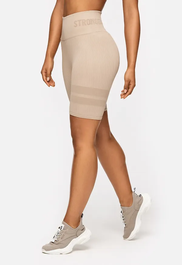 Rib Seamless Bike Shorts