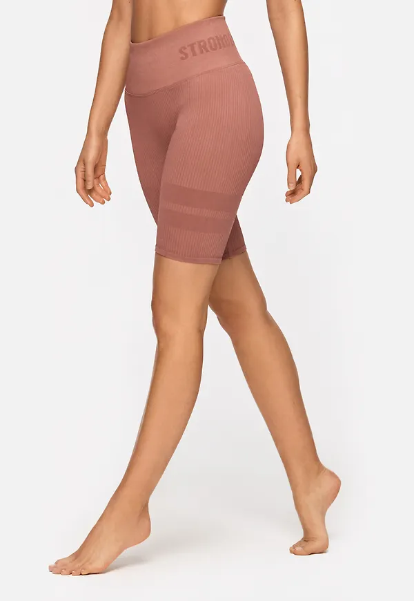 Rib Seamless Bike Shorts