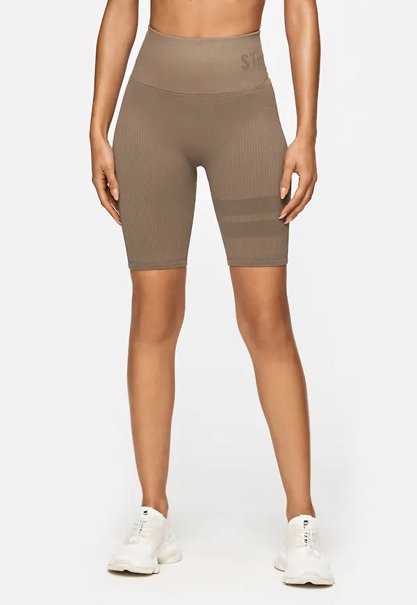 Rib Seamless Bike Shorts