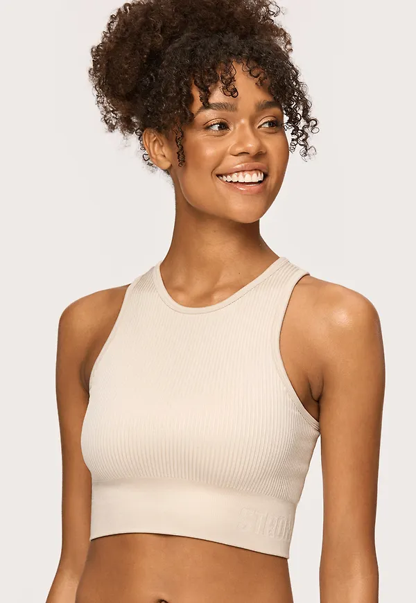 Rib Seamless Crop Top