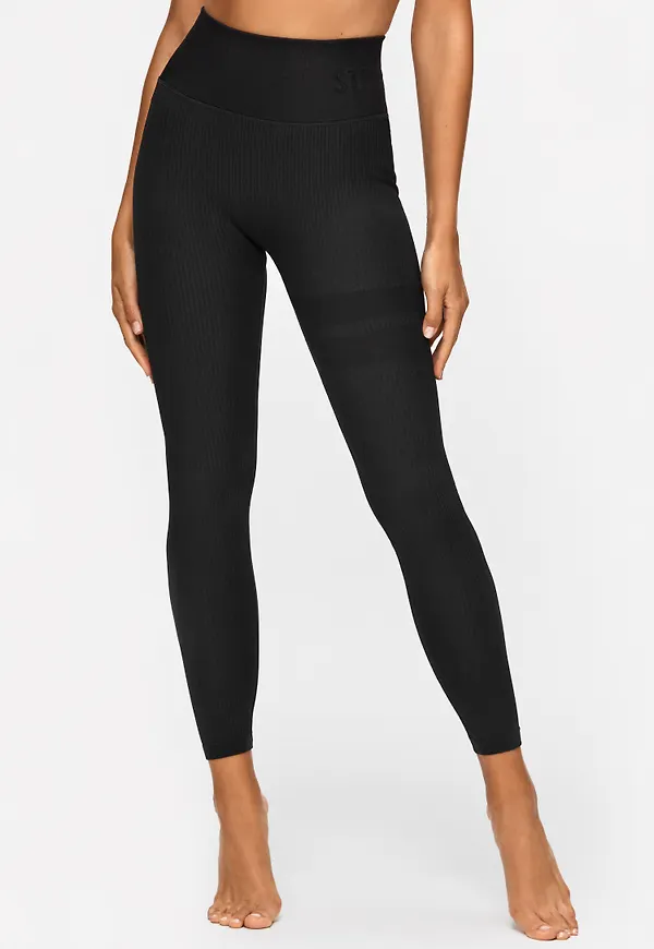 Rib Seamless Tights