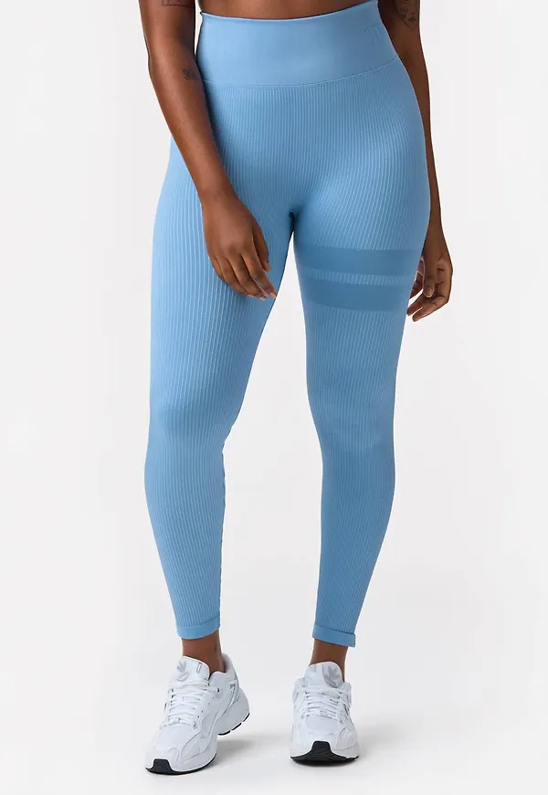 Rib Seamless Tights