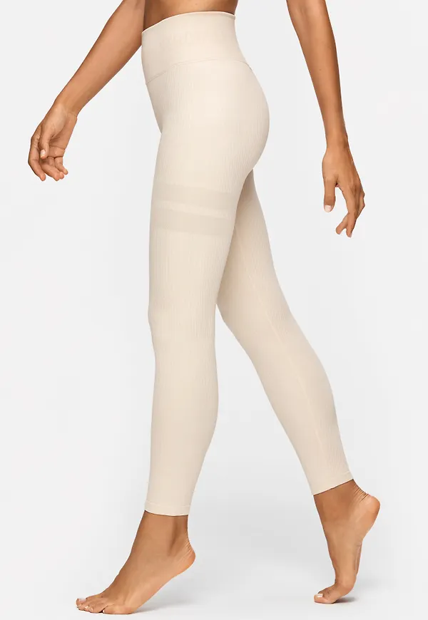 Rib Seamless Tights