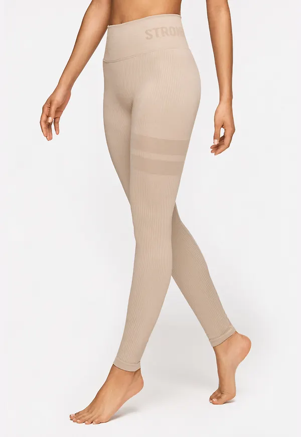 Rib Seamless Tights