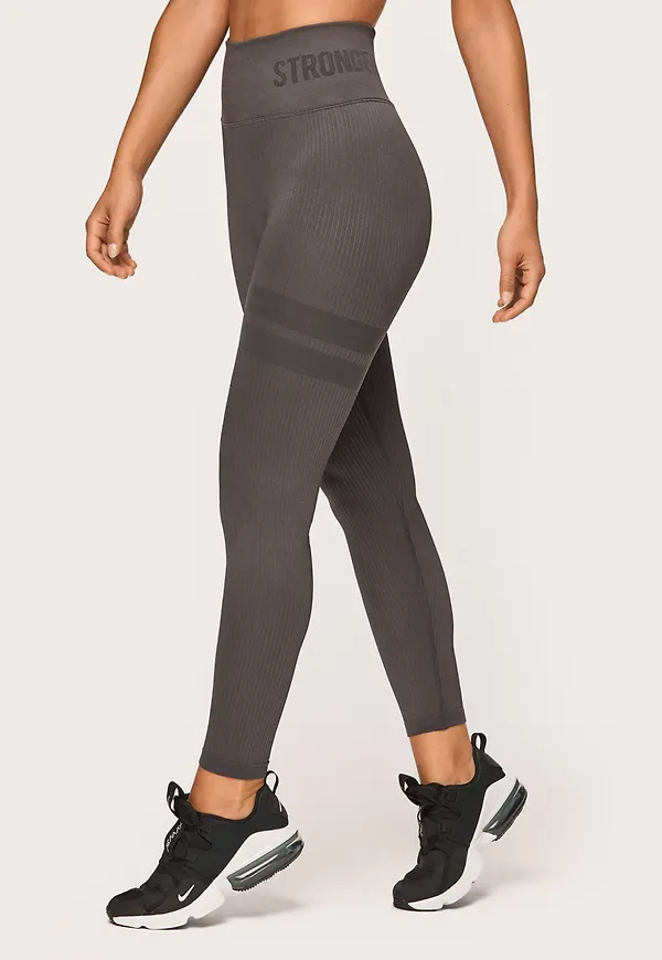 Rib Seamless Tights
