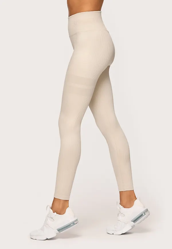 Rib Seamless Tights