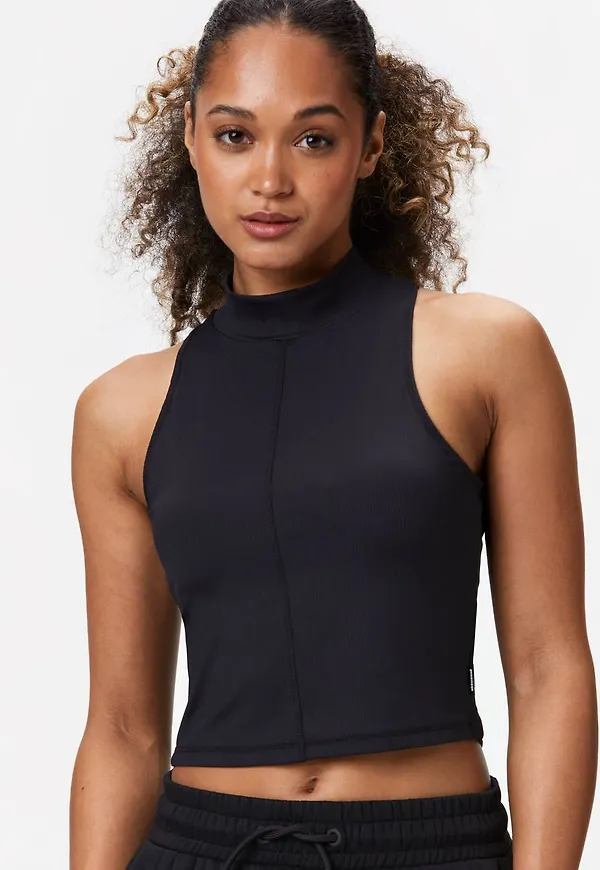 Rib Turtleneck Singlet