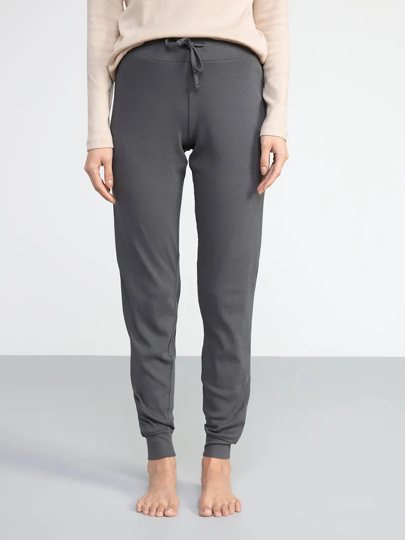 Ribbad pyjamasbyxa