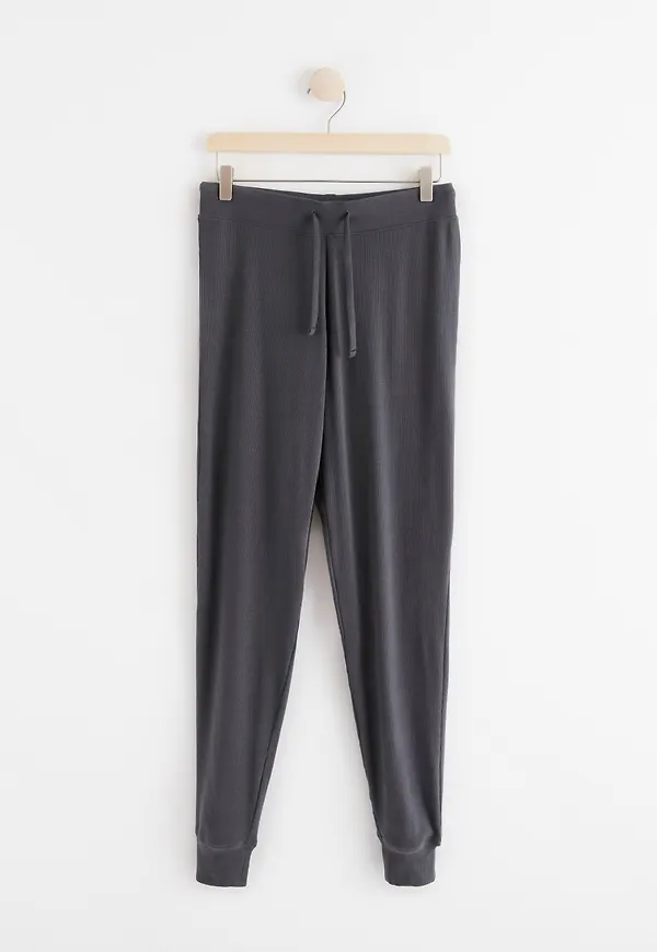 Ribbad pyjamasbyxa