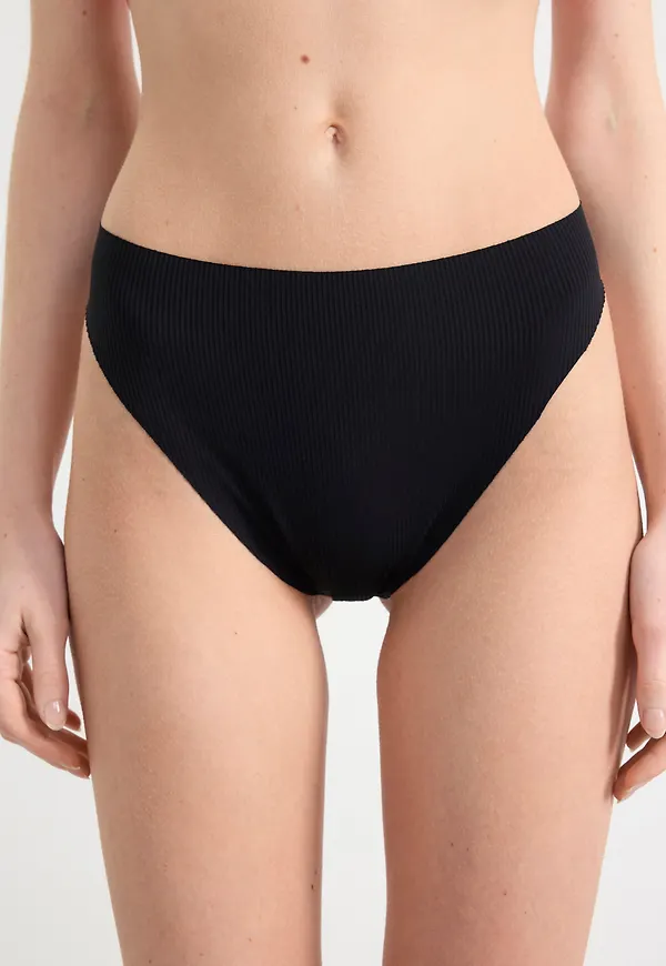 Ribbad seamless stringtrosa high waist