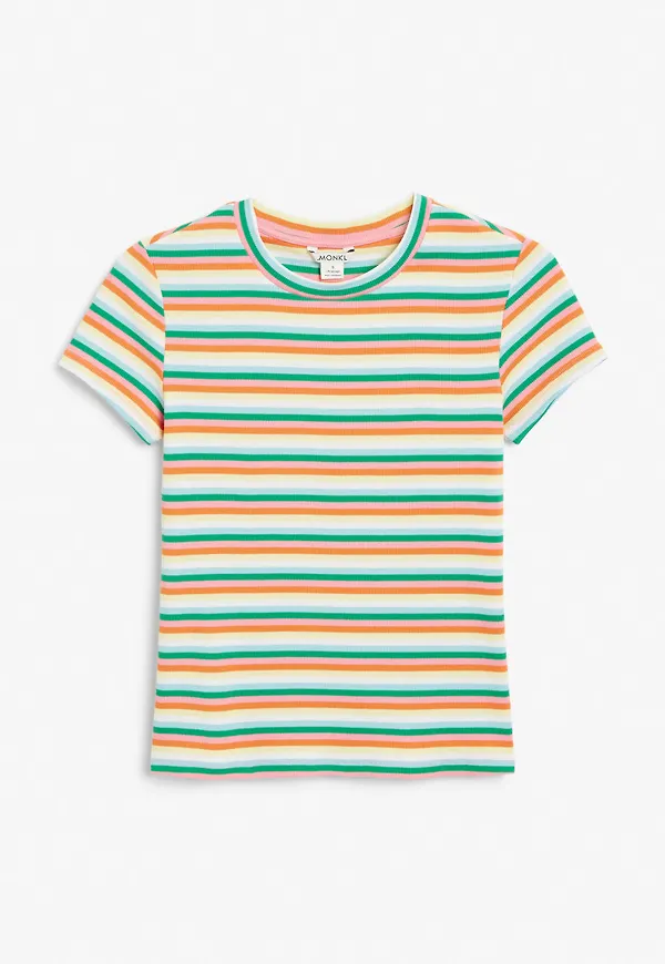 Ribbed t-shirt - Pink