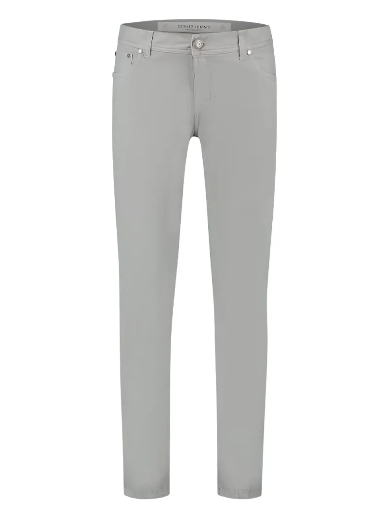 Richard J. Brown jeans med logotypmärke - Grå