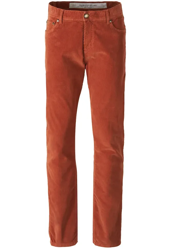 Richard J. Brown Milano byxor - Brun