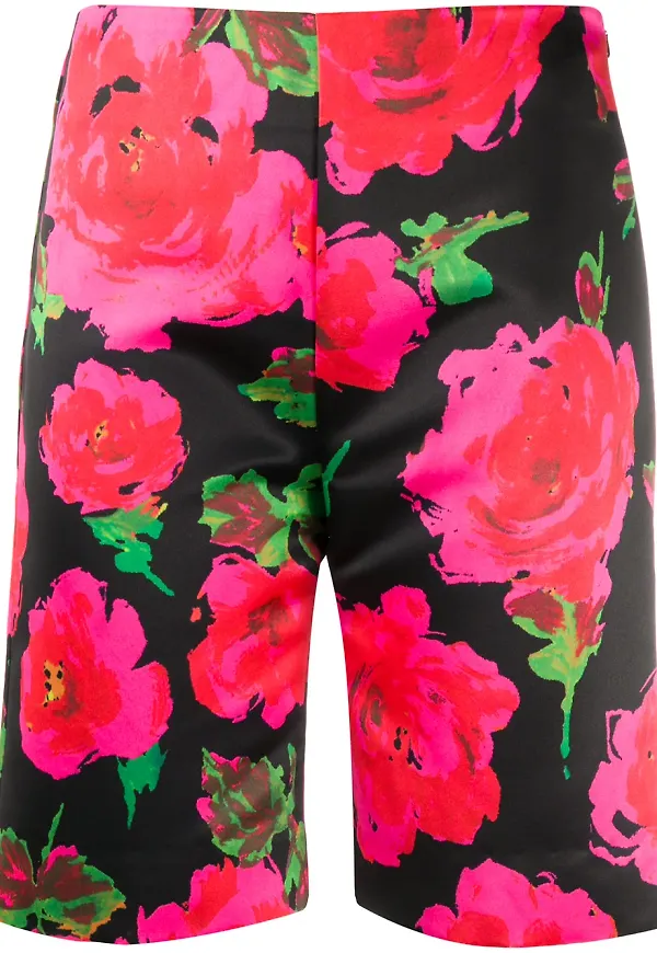 Richard Quinn blommiga bermudashorts - Rosa