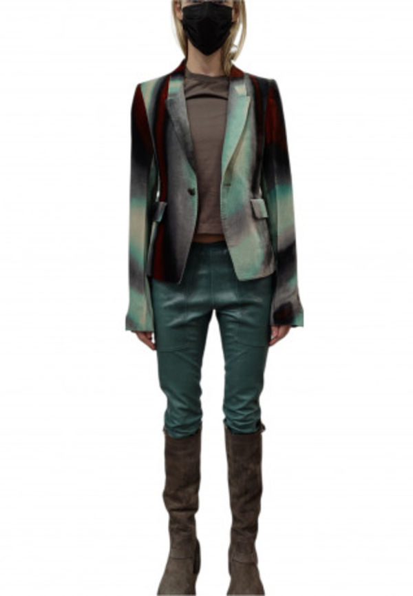 Rick Owens - Leggings - Grön - Dam - Storlek: S,Xs