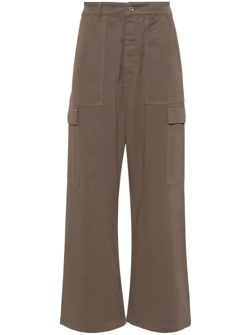 Rick Owens DRKSHDW cargobyxor - Brun