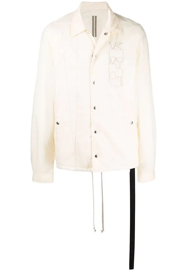Rick Owens DRKSHDW quiltad jacka - Neutral