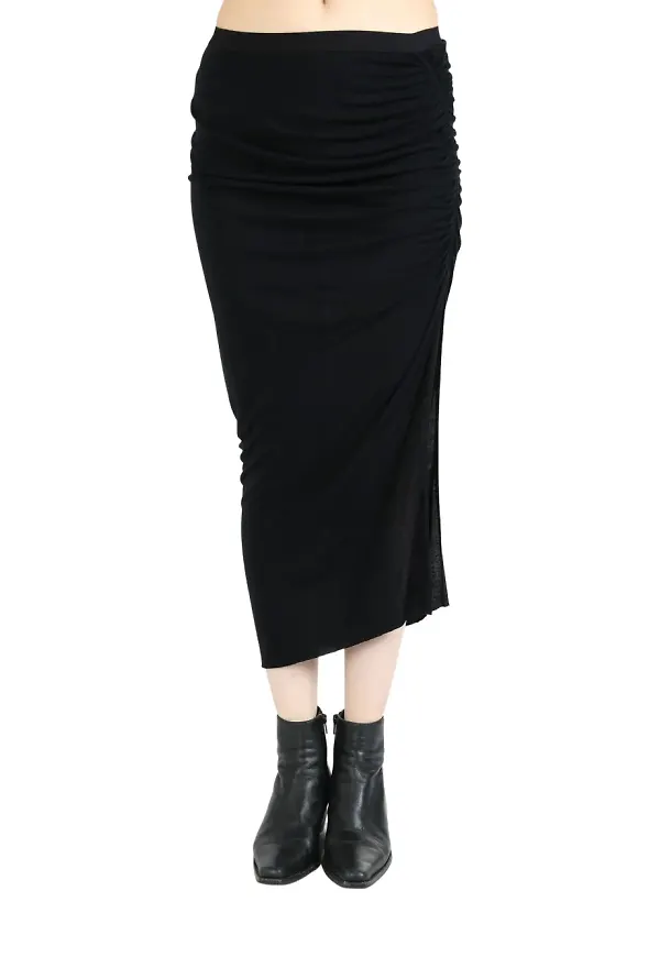 Rick Owens Lilies Svita midi skirt - Svart