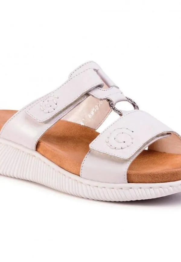 Rieker - Sandaler - Vit - Dam - Storlek: 39 EU