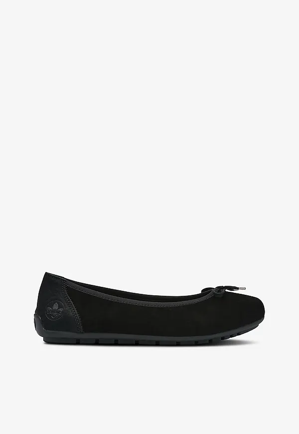 Rieker - Ballerinaskor 43850-01 - Svart