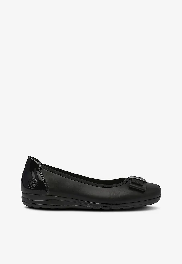 Rieker - Ballerinaskor L9366-00 - Svart