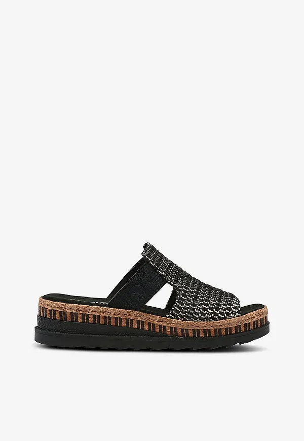 Rieker - Sandal - Svart