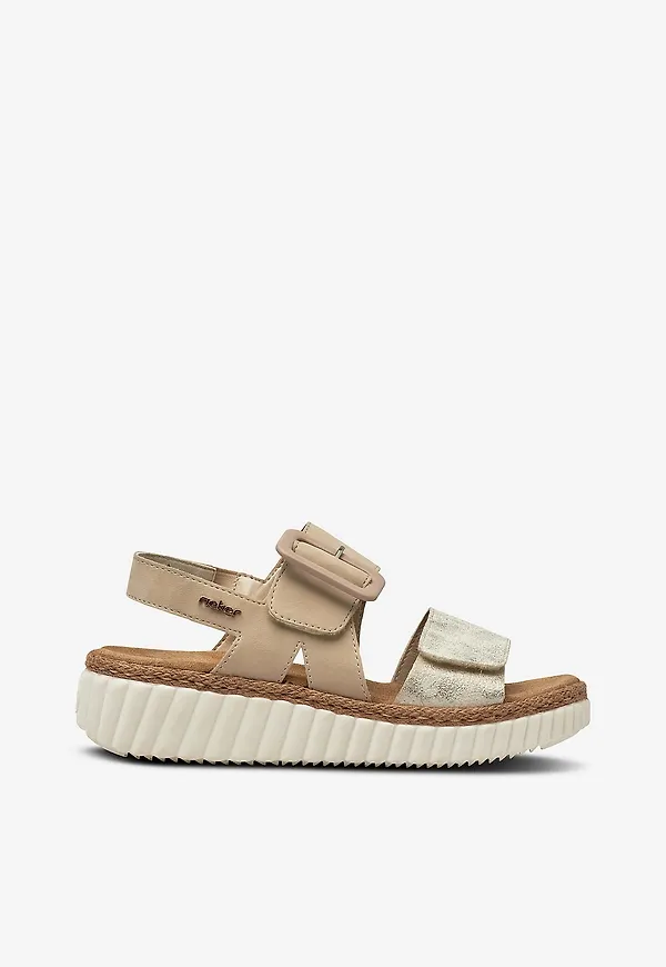 Rieker - Sandaler 69260-60 - Beige