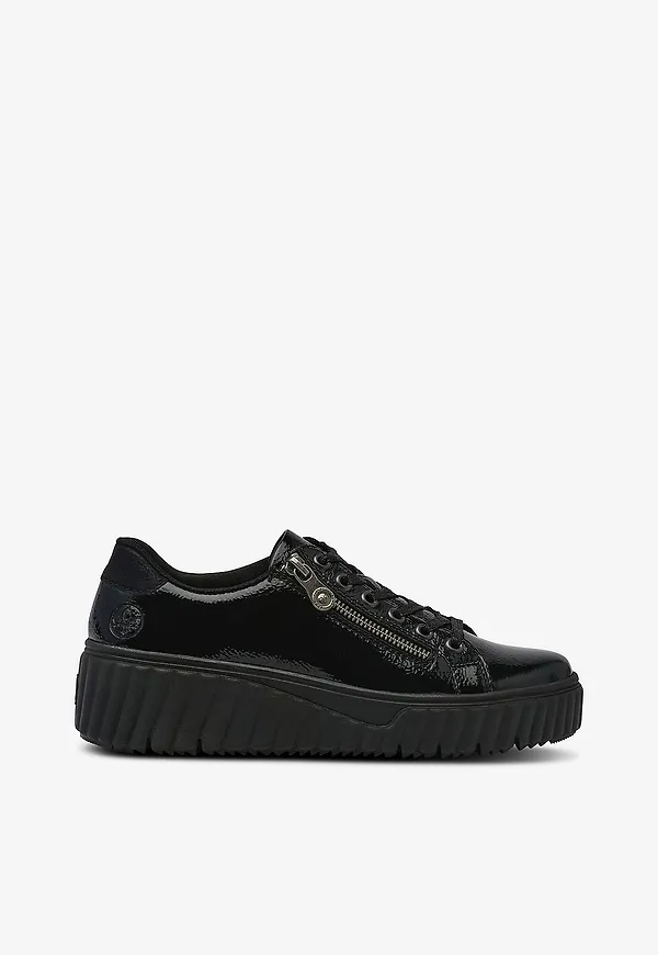 Rieker - Sneakers Leather - Svart