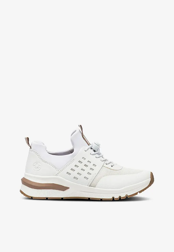 Rieker - Sneakers M6651-80 - Vit