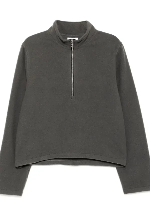 Rier sweatshirt i fleece - Grå