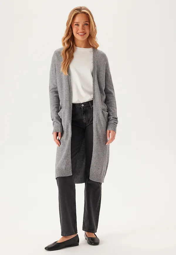 Ril Long Knit Cardigan